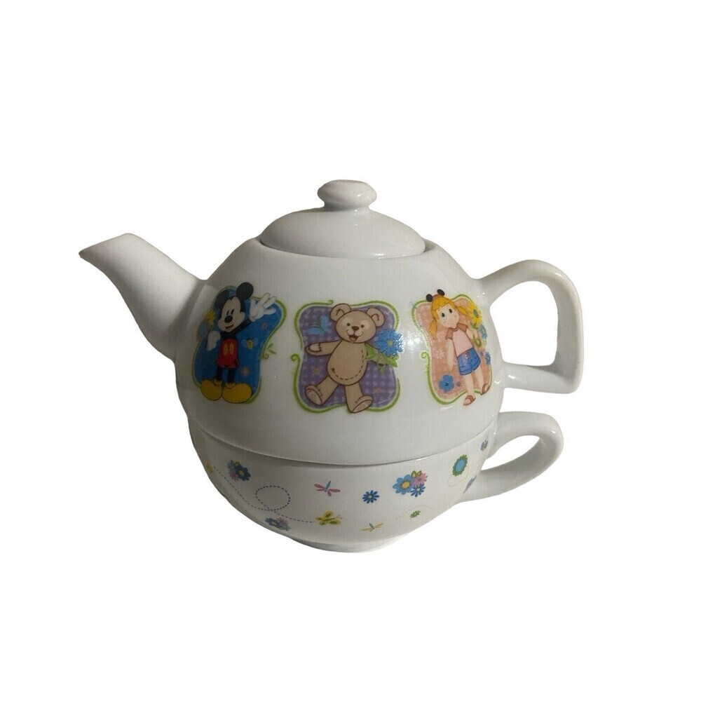 Disney Parks 2008 Teddy Bear & Doll Weekend 20th Celebration Teapot